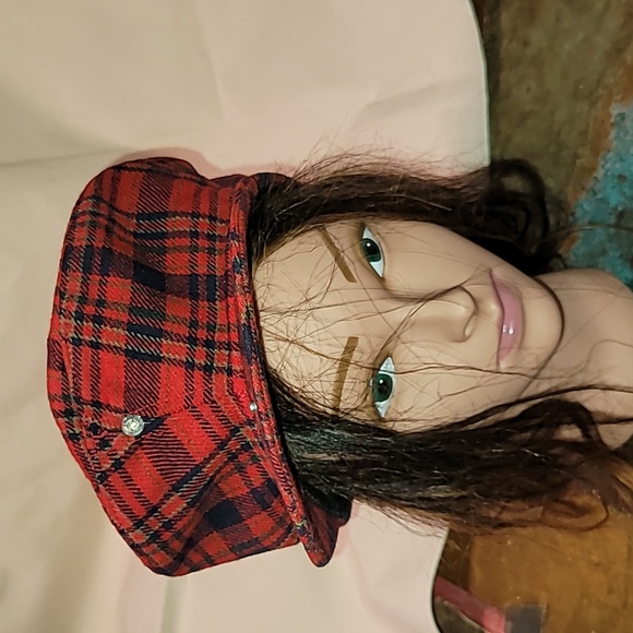 Pendleton. Made in USA. Vintage. Wool Newsboy Driving Cap. Tartan. Size M - Picture 9 of 10